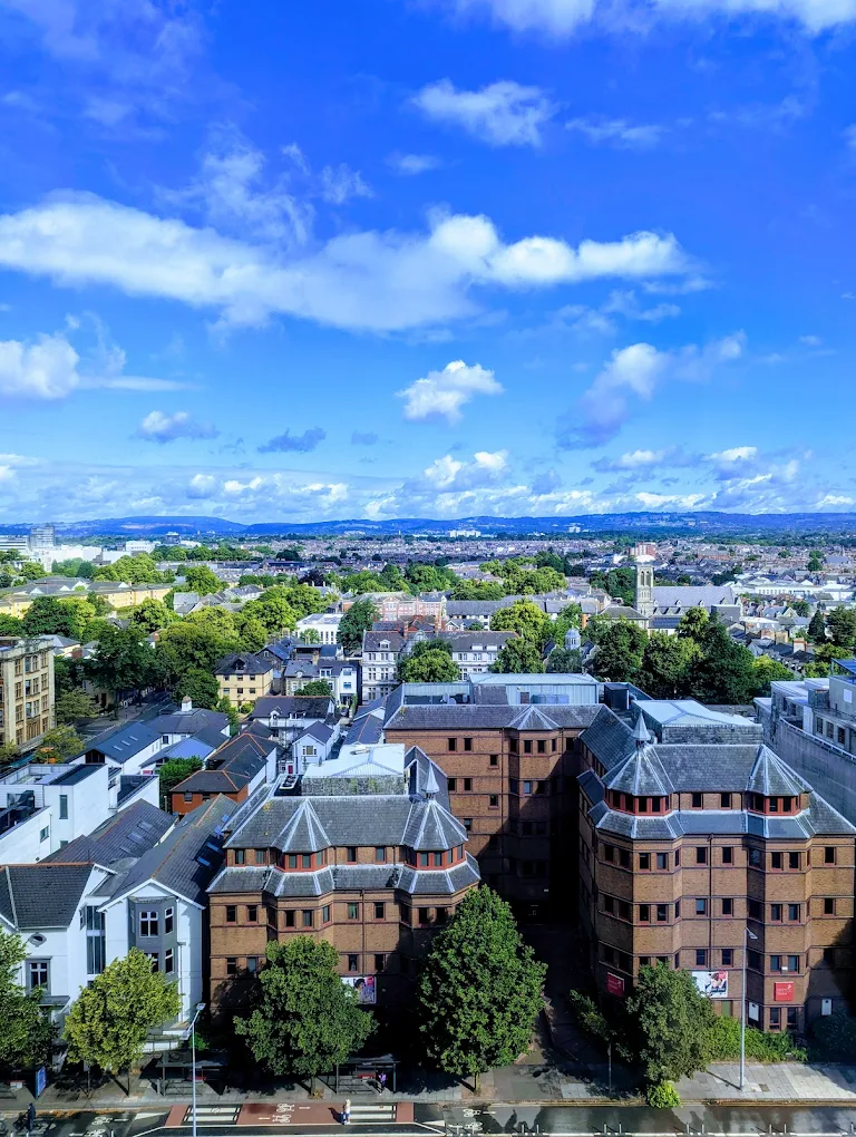 Cardiff city view
